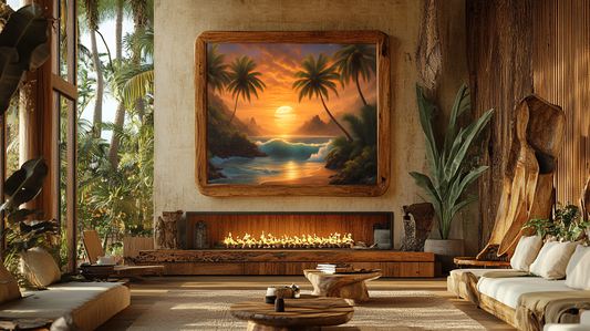 “How to Decorate with Hawaiian Art: Bring Island Calm Into Your Home”